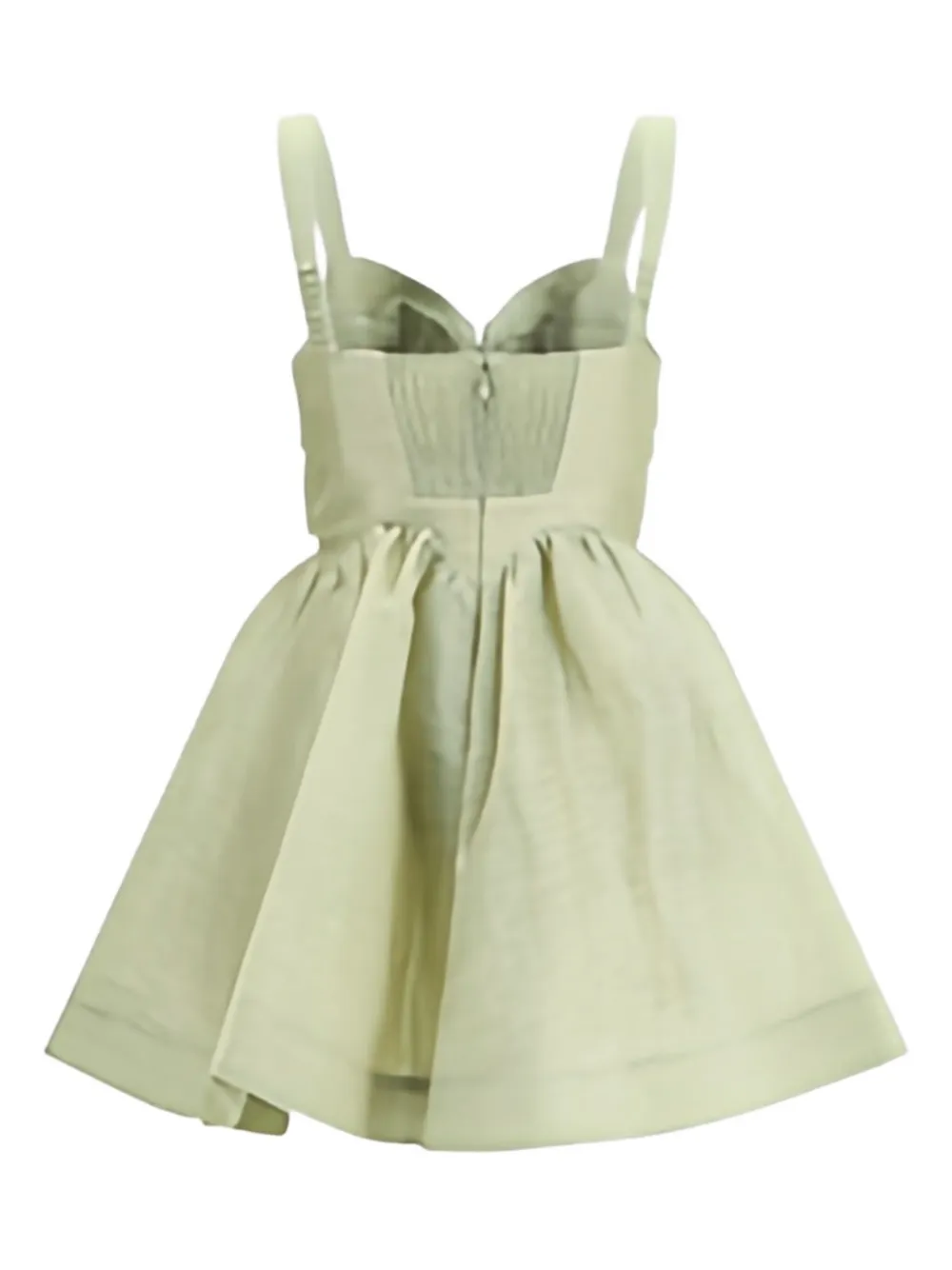 ZIMMERMANN Rebellion gedrapeerde mini-jurk - Beige