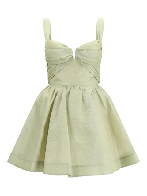 ZIMMERMANN Rebellion drape mini dress