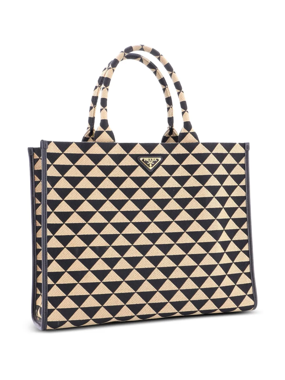 Symbole Shopper Jacquard Large Tote Bag
