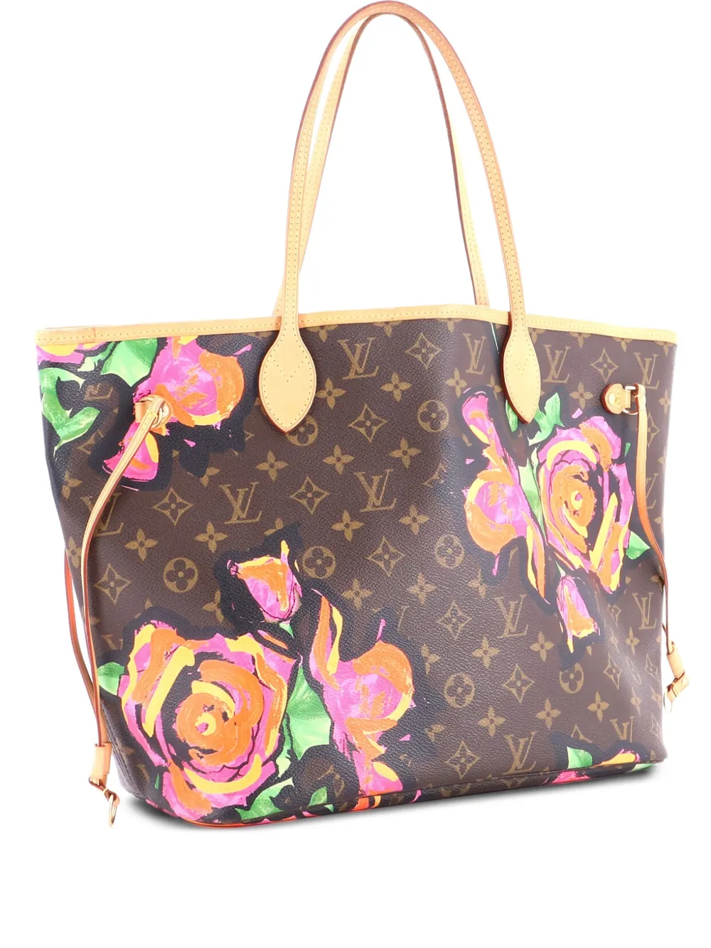 Louis Vuitton Pre-Owned Neverfull Limited Edition Monogram Roses MM