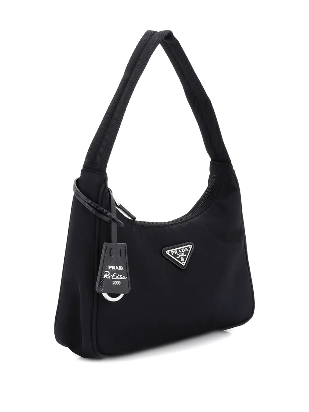 Prada Pre-Owned Re-Edition 2000 Tessuto Mini hobo bag | Pre-Owned | Image 2