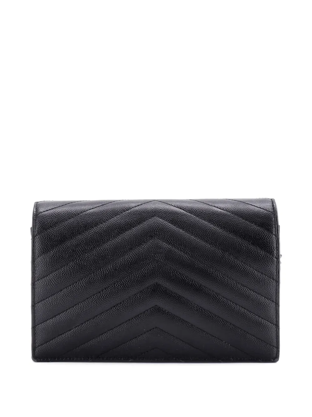Saint Laurent Pre-Owned Classic Monogram Wallet on Chain Matelasse Chevron Leather Small crossbody bag | Estilos de archivo | Image 2