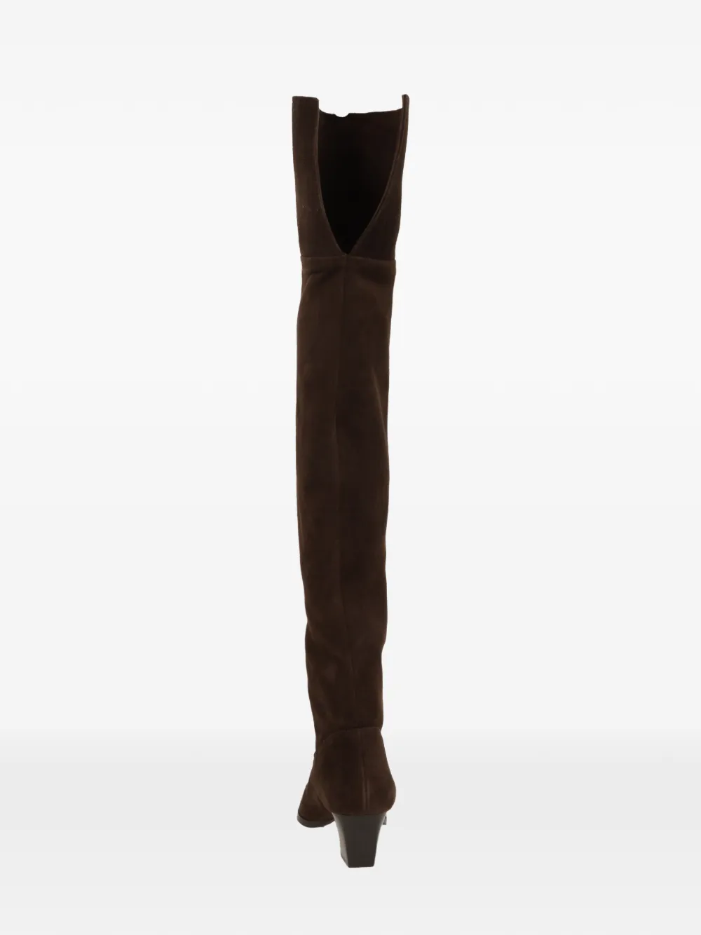 Aquazzura 50mm Nomad Square-toe Boots In Blue