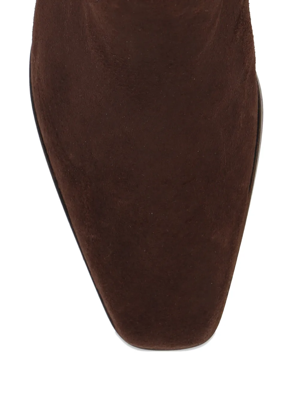 Aquazzura 50mm Nomad Square-toe Boots In Blue