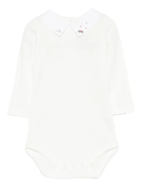 Bonpoint embroidered-detail collared body