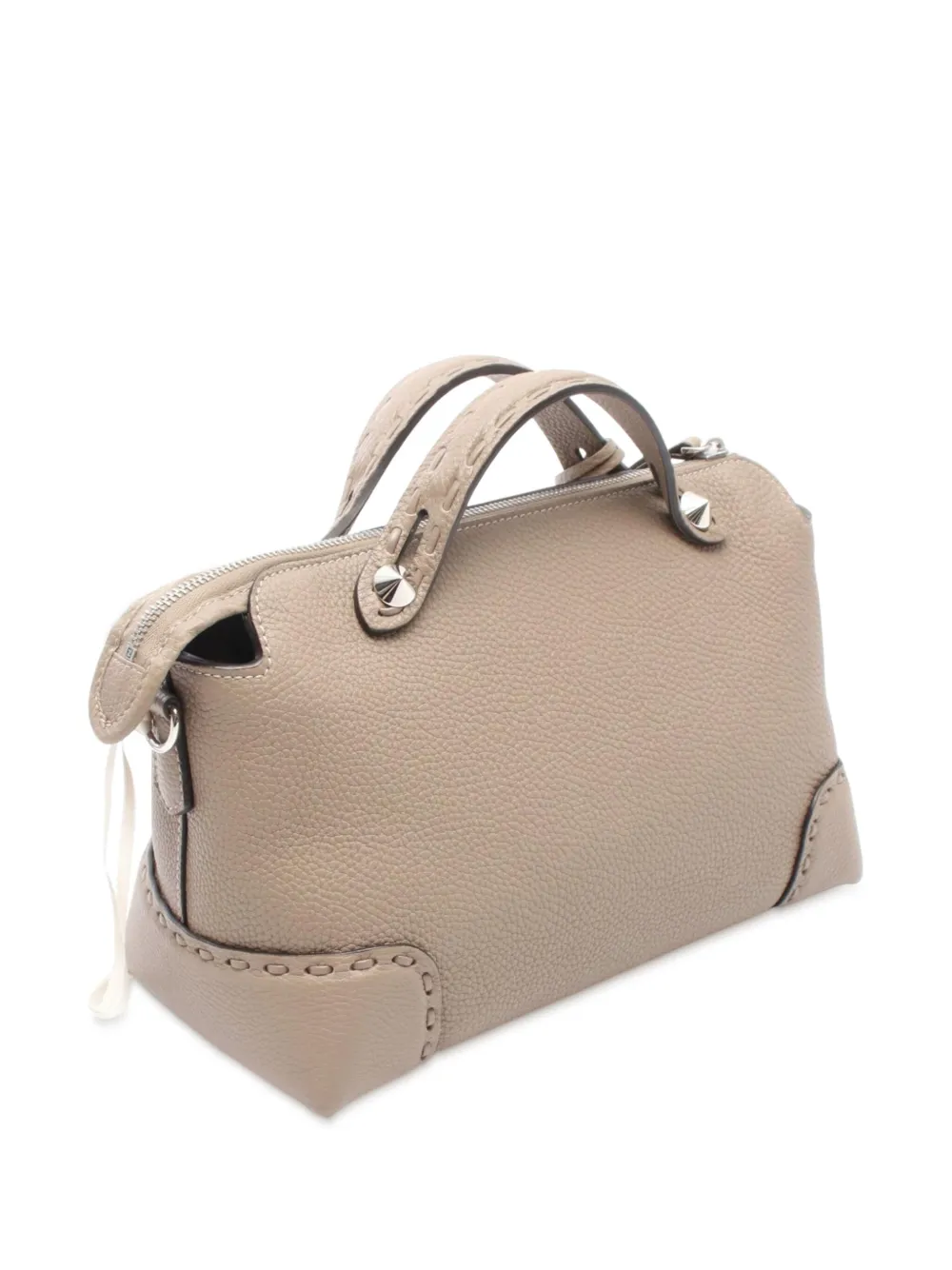 Pre-owned Fendi 2010-2025 Medium Leather By The Way Satchel