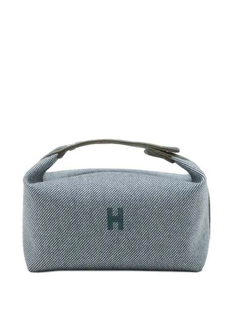 Hermès Pre-Owned 2010-2025 Large Wool Bride A Brac H Natte Case vanity bag