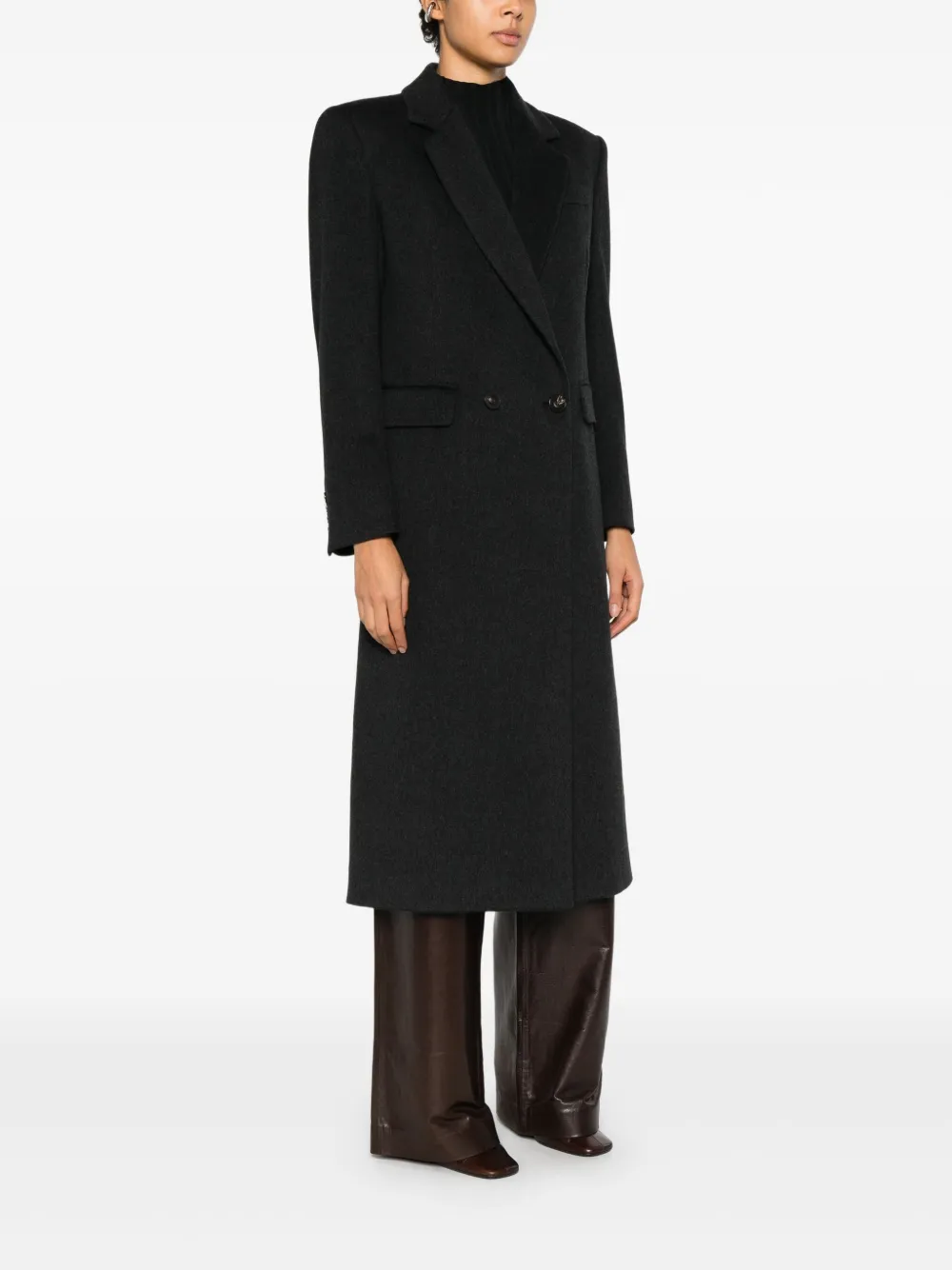 Alberto Biani Jas met dubbele rij knopen Grijs