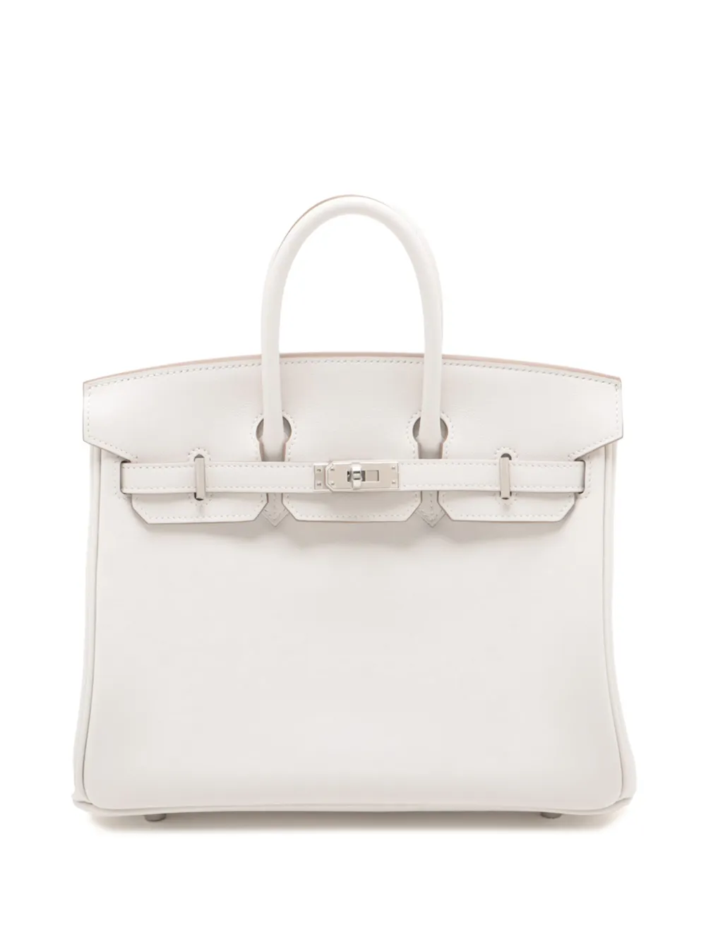 Hermès Pre-Owned 2024 Swift Birkin Retourne 25 handbag | Grey | Image 1