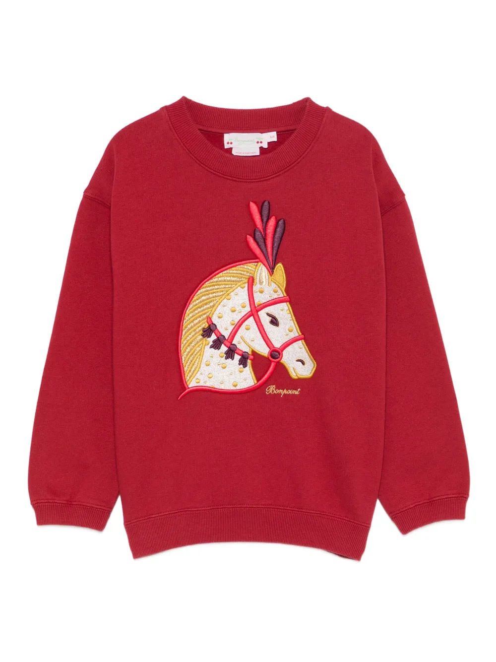 Bonpoint embroidered-graphic sweatshirt