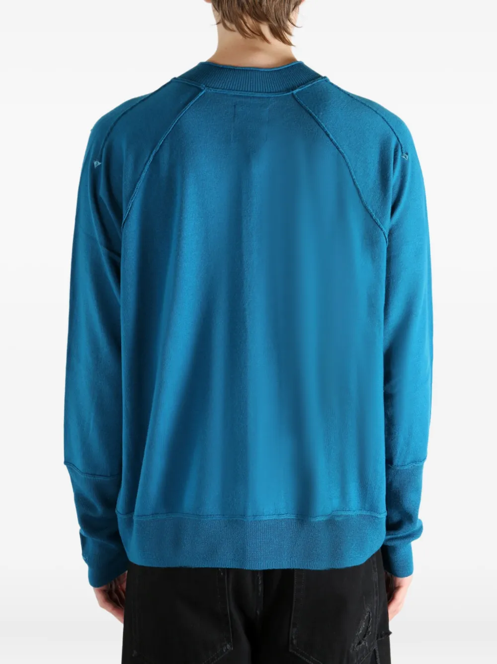 Asics X X Kiko Kostadinov Novalis Zip Pocket Cardigan In Blue