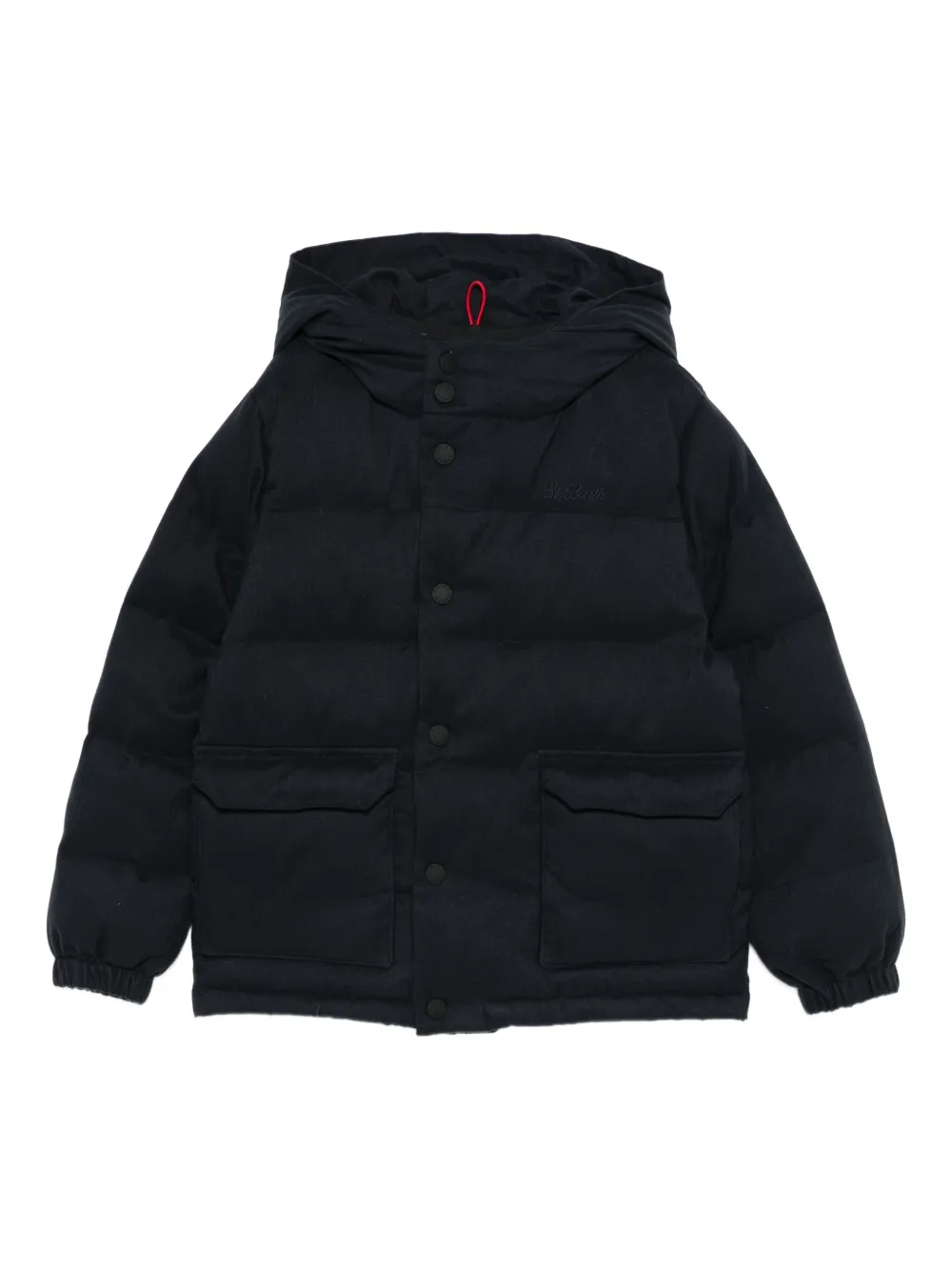 MC2 Saint Barth Kids Baxter P Jr パデッドジャケット - ブルー MC2 Saint Barth Kids Baxter P Jr パデッドジャケット - ブルー