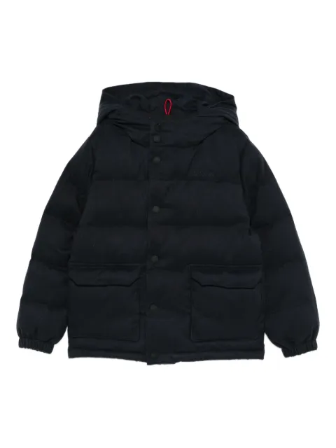 MC2 Saint Barth Kids Baxter P Jr Flannel puffer jacket