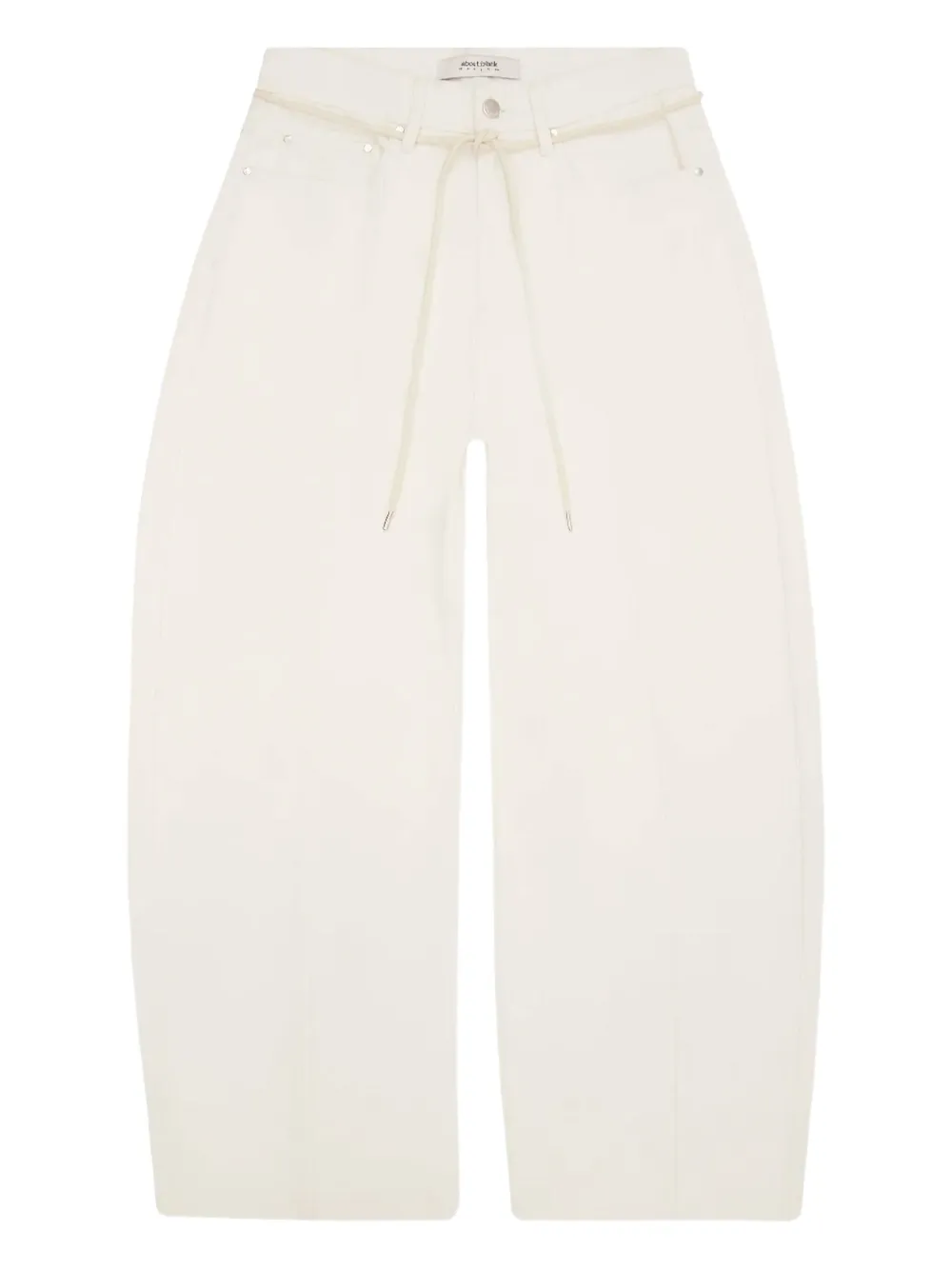 ABOUTBLANK felled-seam wide-leg jeans | Neutrals | Image 1