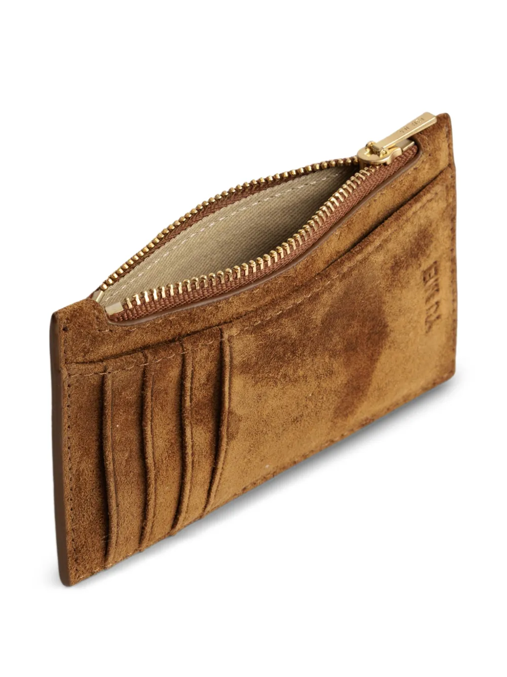  Yu Mei Frank Zip Wallet - Brown 