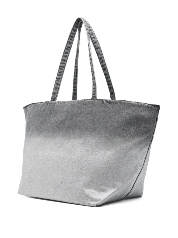 Alexander Wang Denim Punch Large Tote | Grey | FARFETCH