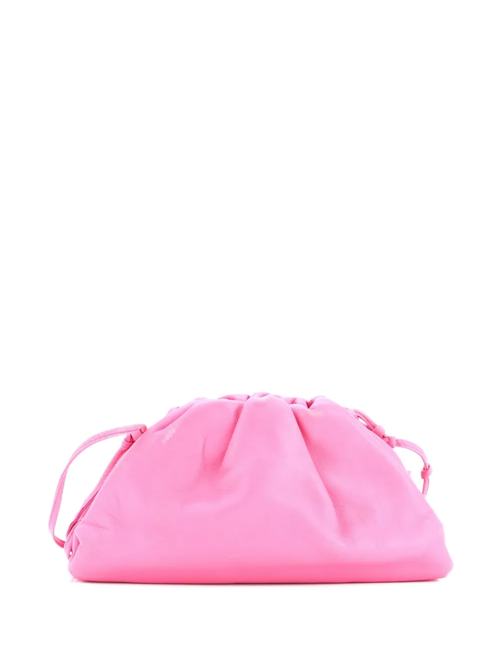 Pre-owned Bottega Veneta The Pouch Leather Mini Crossbody Bag