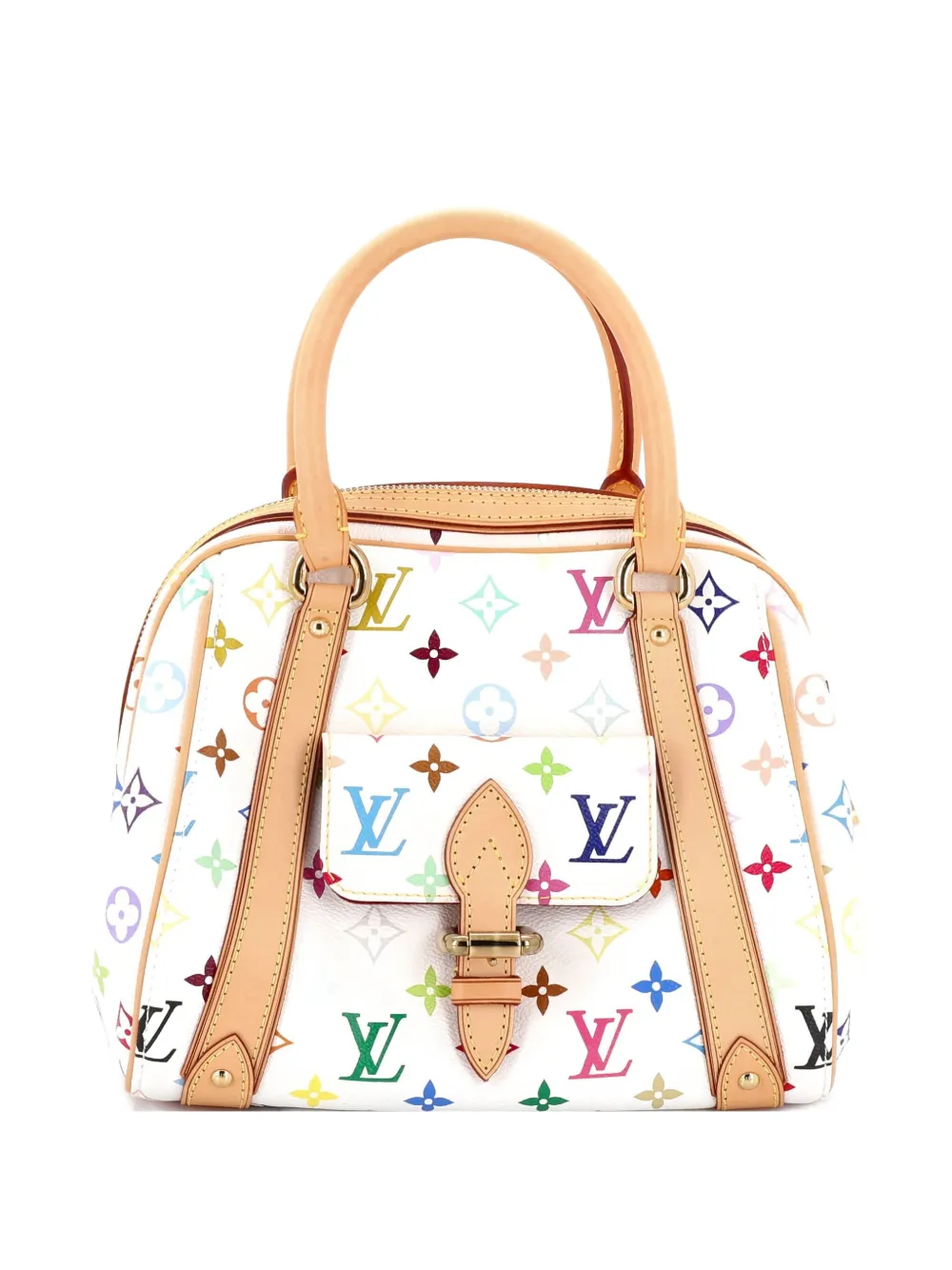 Louis Vuitton Pre-Owned Priscilla Handbag Monogram Multicolor satchel Louis Vuitton Pre-Owned Priscilla Handbag Monogram Multicolor satchel