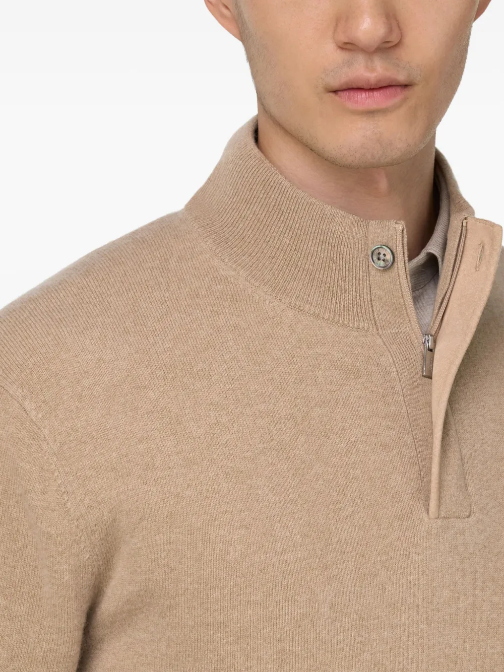 Boggi Milano Trui met lange mouwen Beige