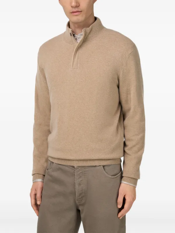 Boggi Milano long-sleeve Sweater Neutrals FARFETCH IN
