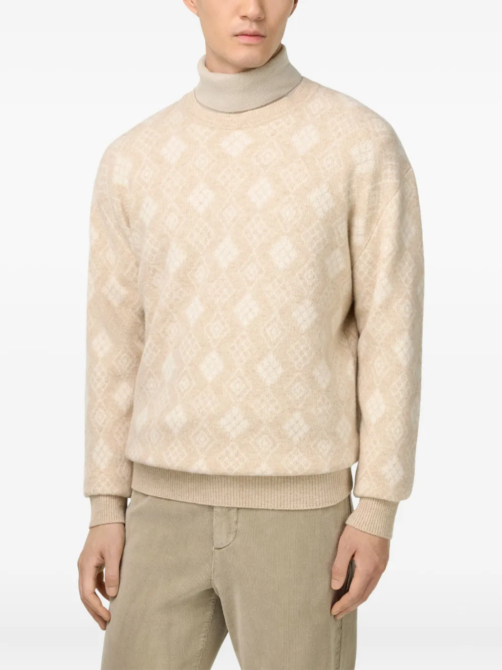 Boggi Milano Wollen coltrui Beige