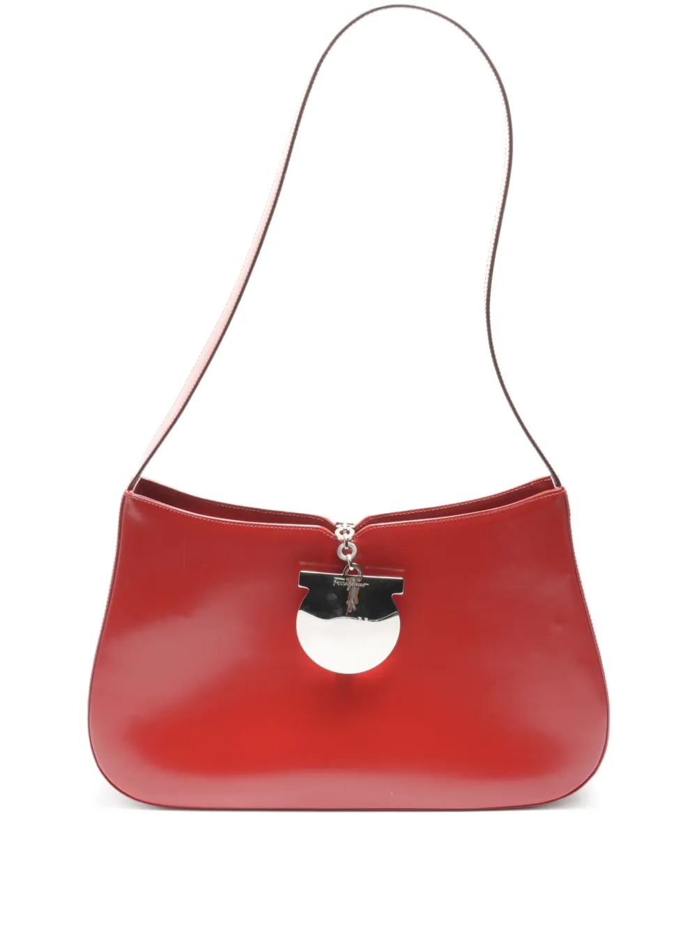 Ferragamo Pre-Owned 2000-2020 Ganchini shoulder bag | Red | Image 1