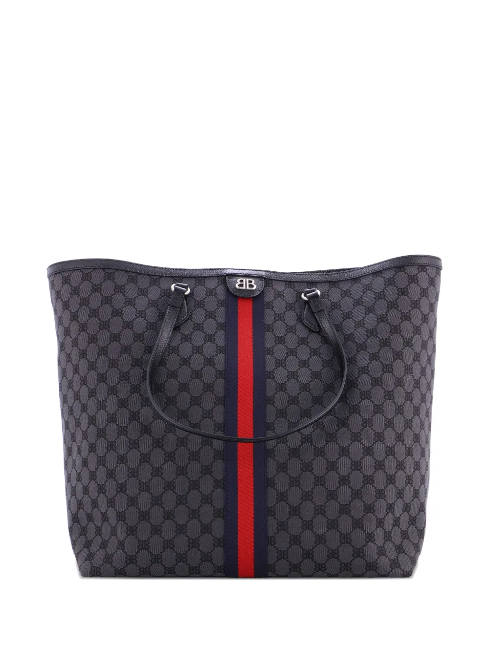 Balenciaga Pre-Owned x Gucci The Hacker Project BB Canvas Large tote Balenciaga Pre-Owned x Gucci The Hacker Project BB Canvas Large tote