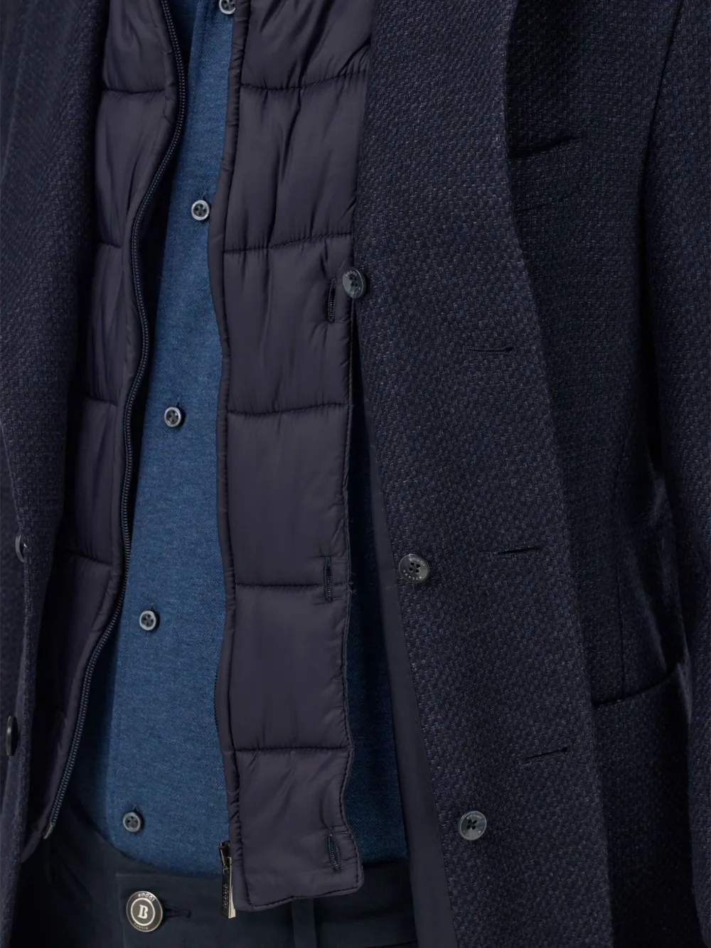 Boggi Milano Jack met opgestikte zakken Blauw