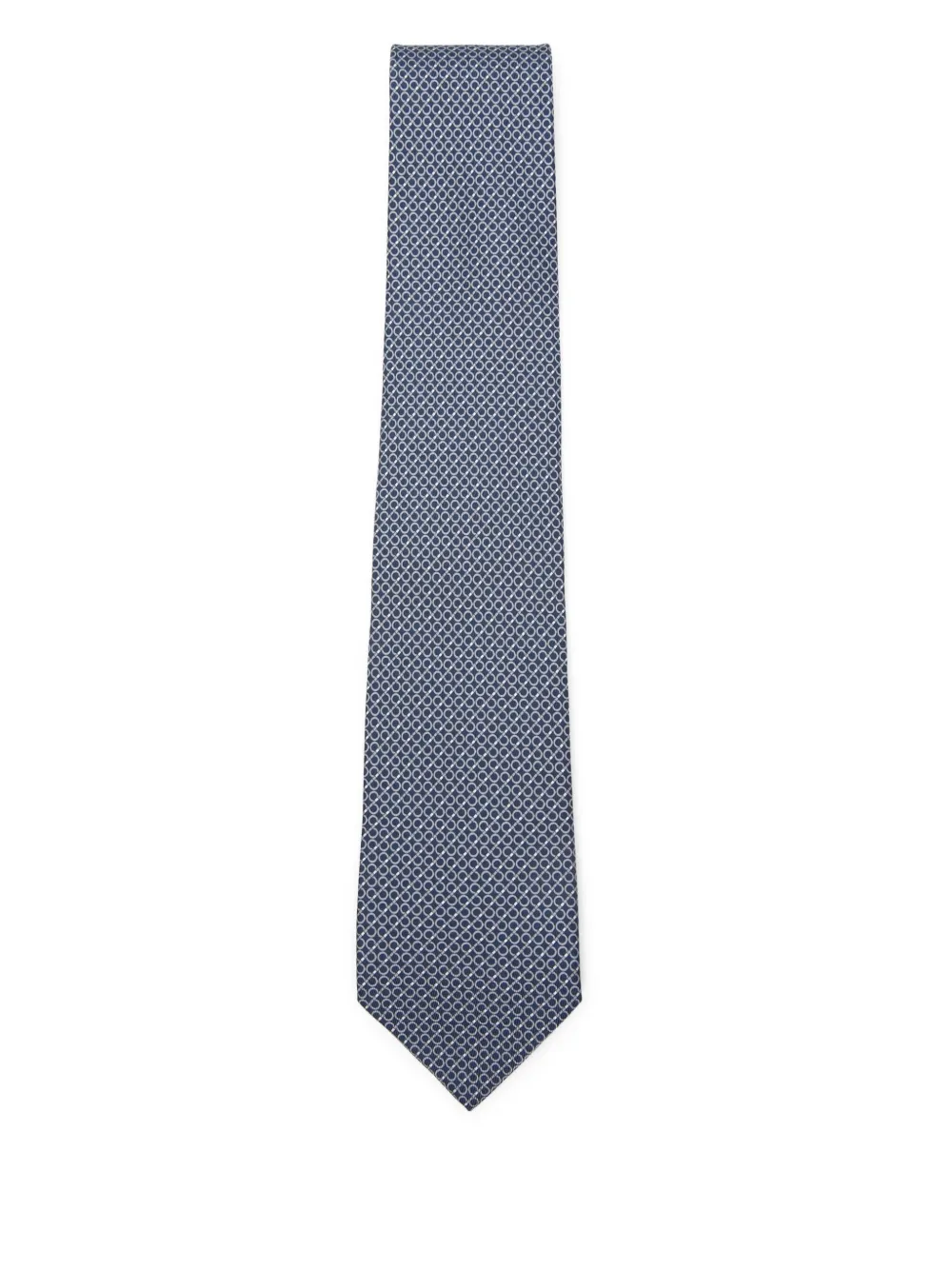 Ferragamo patterned tie | Blue | Image 1