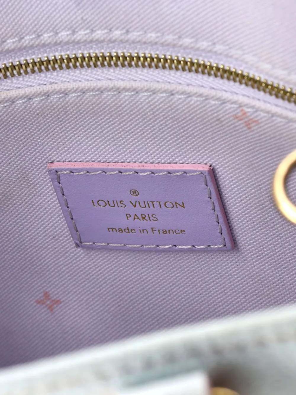 Pre-owned Louis Vuitton Onthego Tote Spring In The City Monogram Giant Canvas Pm Shoulder Bag