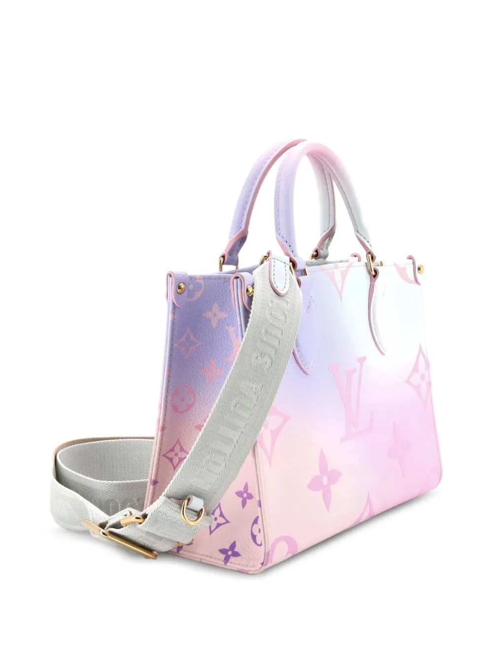 Louis Vuitton Pre-Owned OnTheGo Tote Spring in the City Monogram Giant Louis Vuitton Pre-Owned OnTheGo Tote Spring in the City Monogram Giant