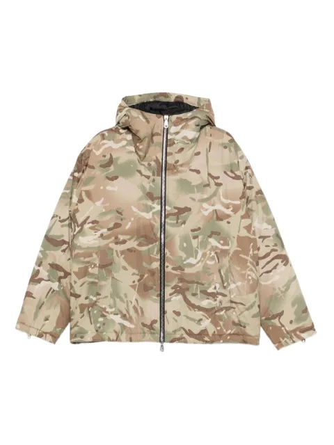 COLE BUXTON camouflage zip jacket