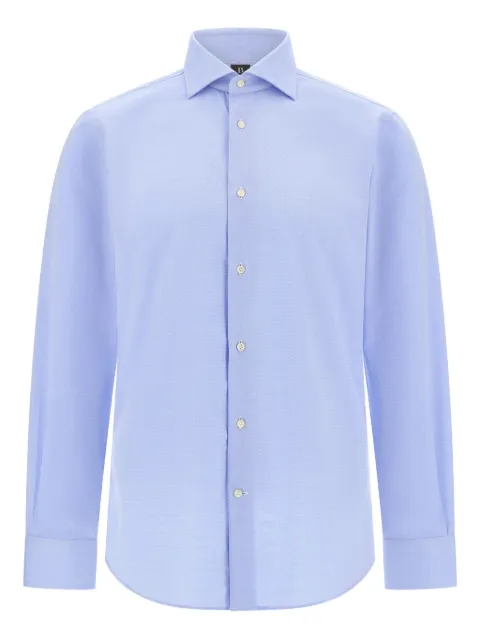 Boggi Milano plain cotton shirt