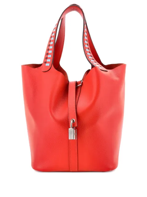 Hermès Pre-Owned Picotin Lock Bag Tressage Epsom MM tote bag