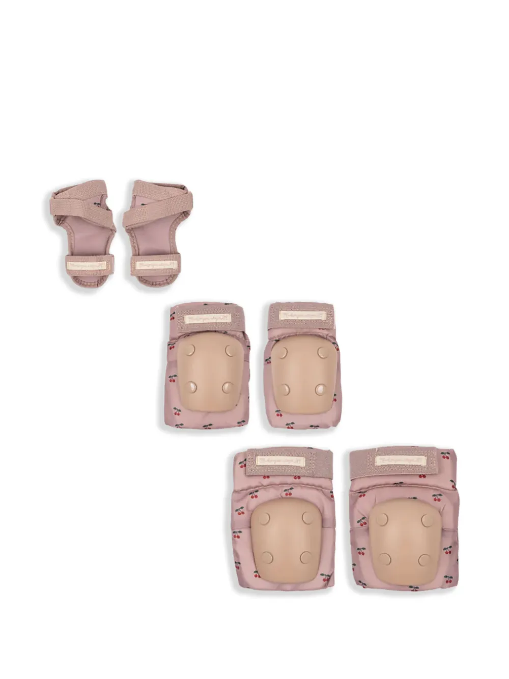 Konges Sløjd cherry print strap gloves | Pink | Image 1