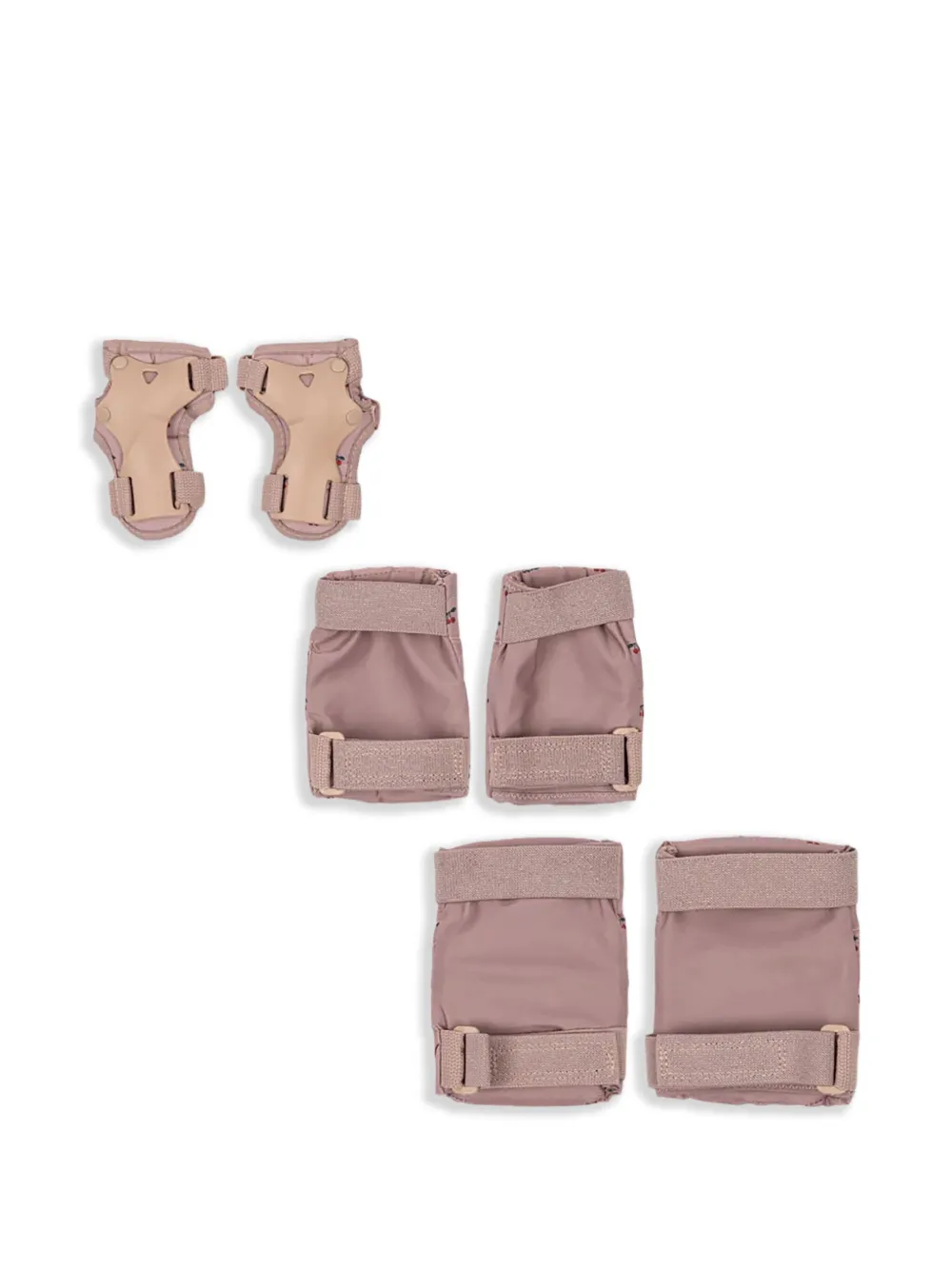 Konges Sløjd cherry print strap gloves - Roze