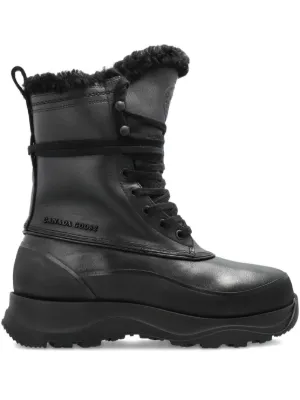 Alexander McQueen Parachute Boots | Black | FARFETCH