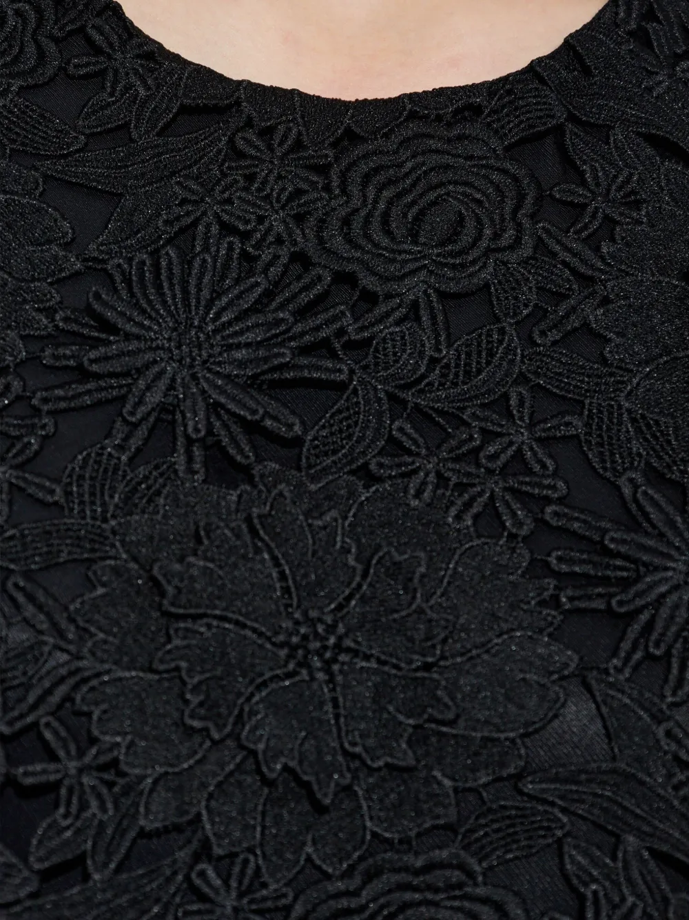 Munthe Floral-lace Blouse In Black