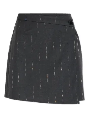 SANDRO グレー プリーツスカート SANDRO プリーツ スカート | グレー | FARFETCH JP