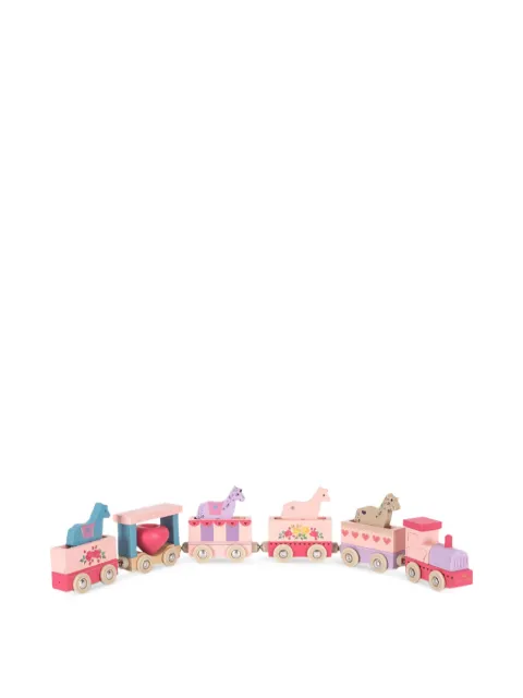 Konges Sløjd Brinquedo de trem com detalhe floral