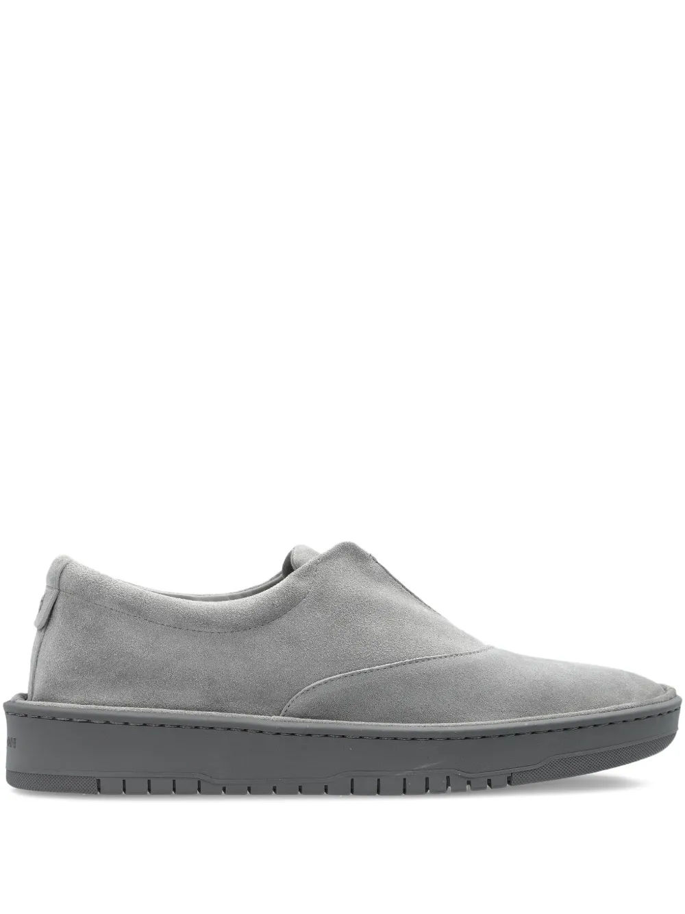 Giorgio Armani slip-on leather sneakers | Grey | Image 1