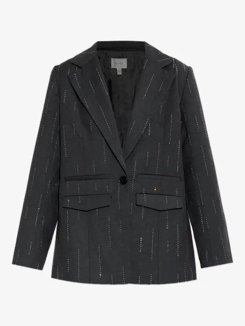 Gestuz GZadira embellished button blazer