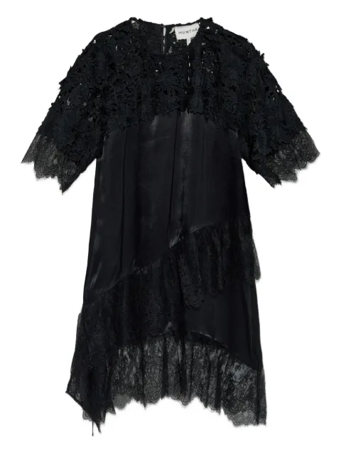 MUNTHE Rada lace-panel dress
