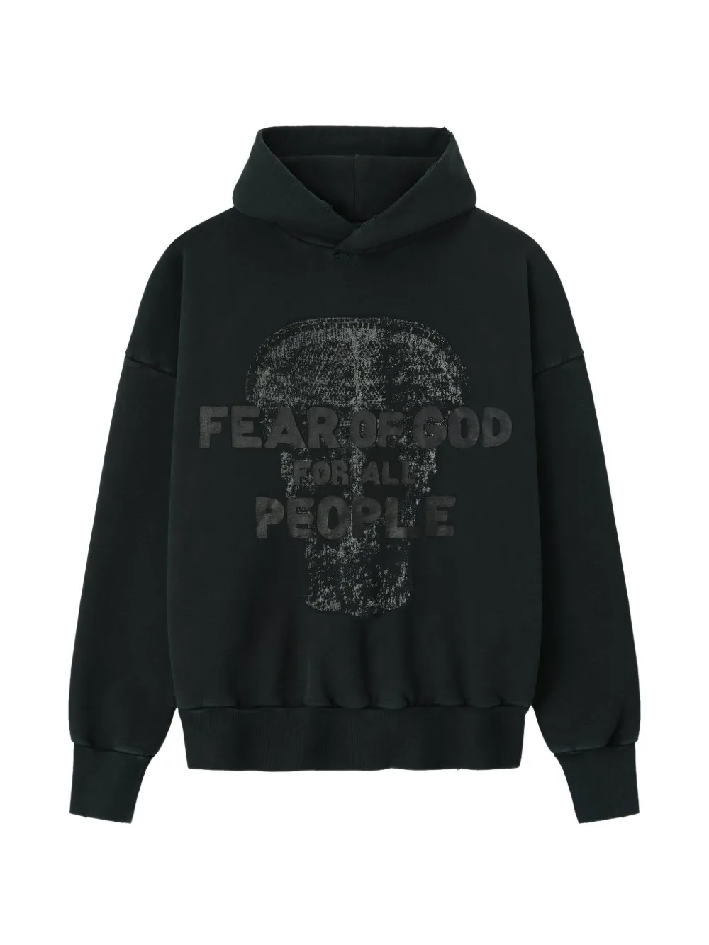 Fear Of God graphic-print hoodie - Grau