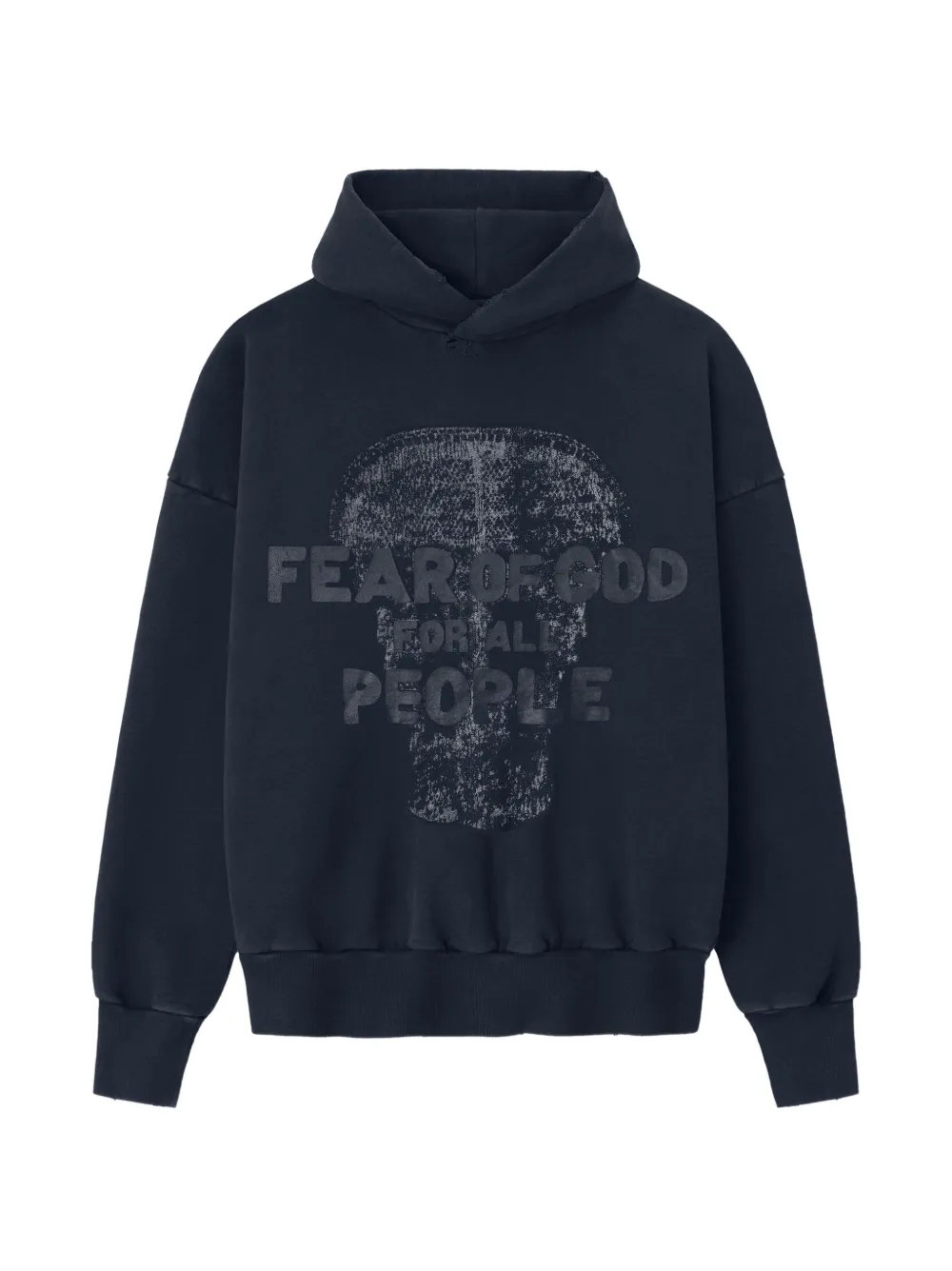 Fear Of God graphic-print hoodie - Grigio