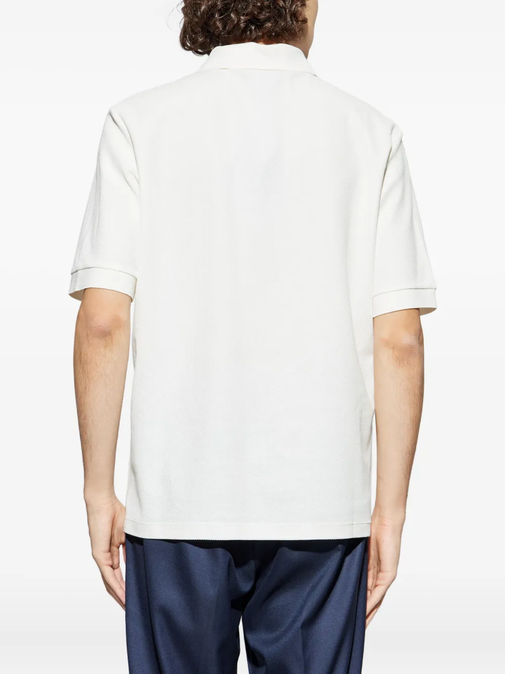 Giorgio Armani Poloshirt met korte mouwen Beige