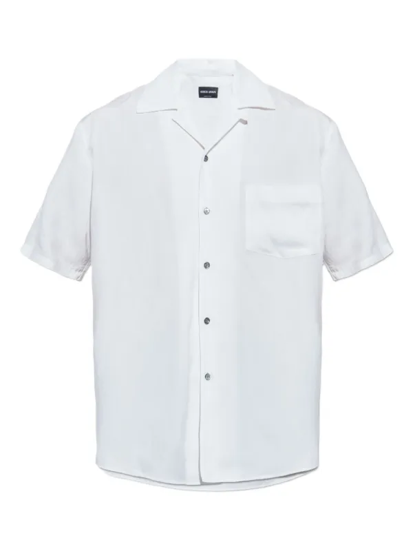 Giorgio Armani ポケット シャツ | ホワイト | FARFETCH JP