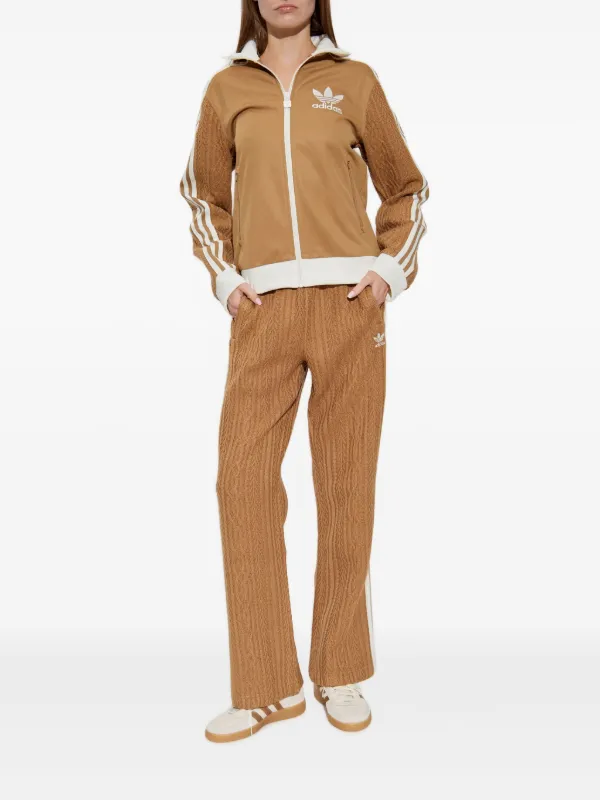 Adidas ニットスリーブ スウェットシャツ | ブラウン | FARFETCH JP