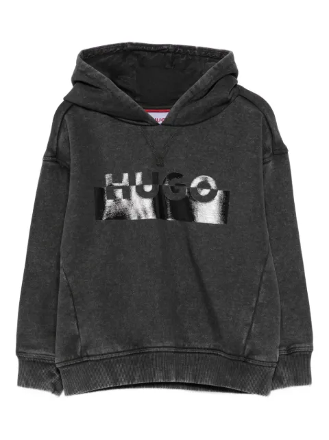 HUGO KIDS logo hoodie