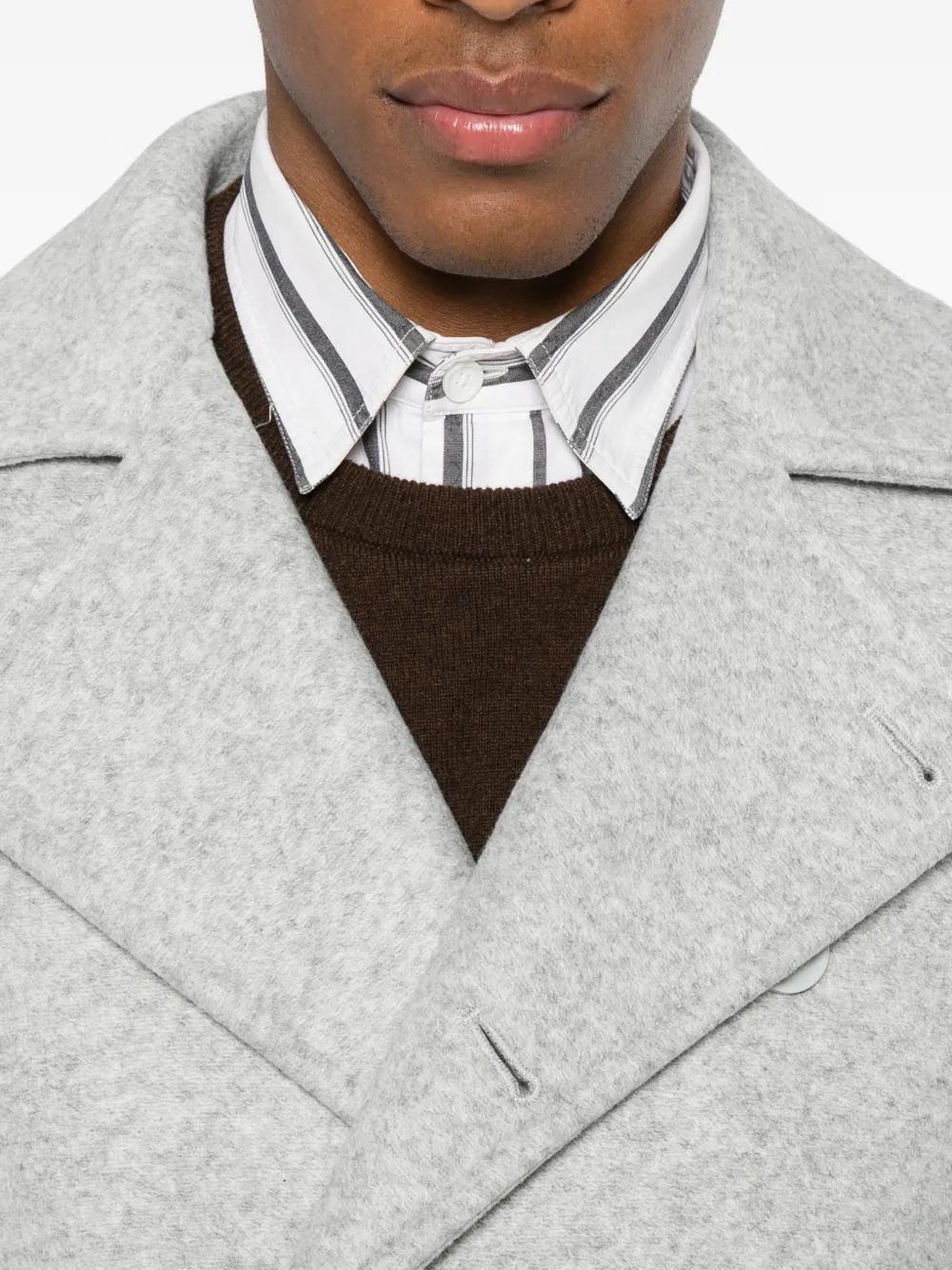 Colmar Jack met dubbele rij knopen Grijs